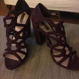 BCBGMAXAZRIA  NWOT Maroon Shoes
